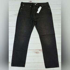 Topman Men's Black Straight Leg Jeans W36 / L32 - New With Tags